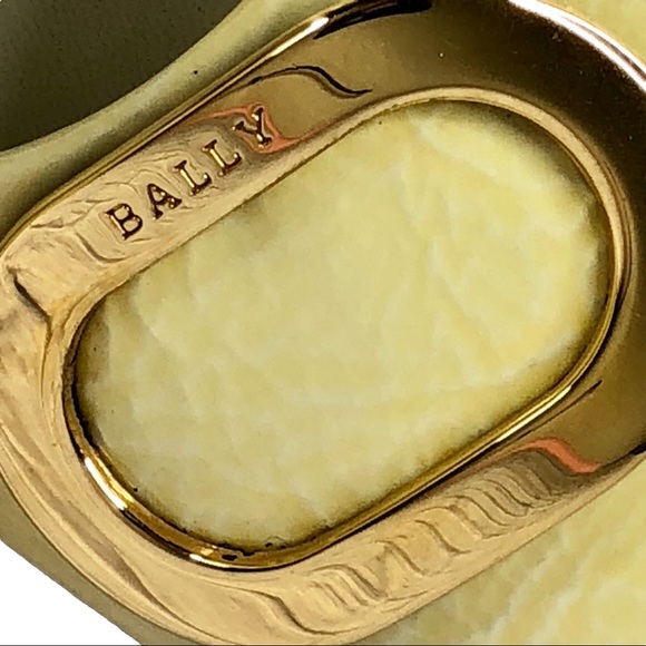 BALLY Amela Patent Coastal Grandma Ballerina Ballet Flats, Vintage 90's Sz 8 - Picture 7 of 14